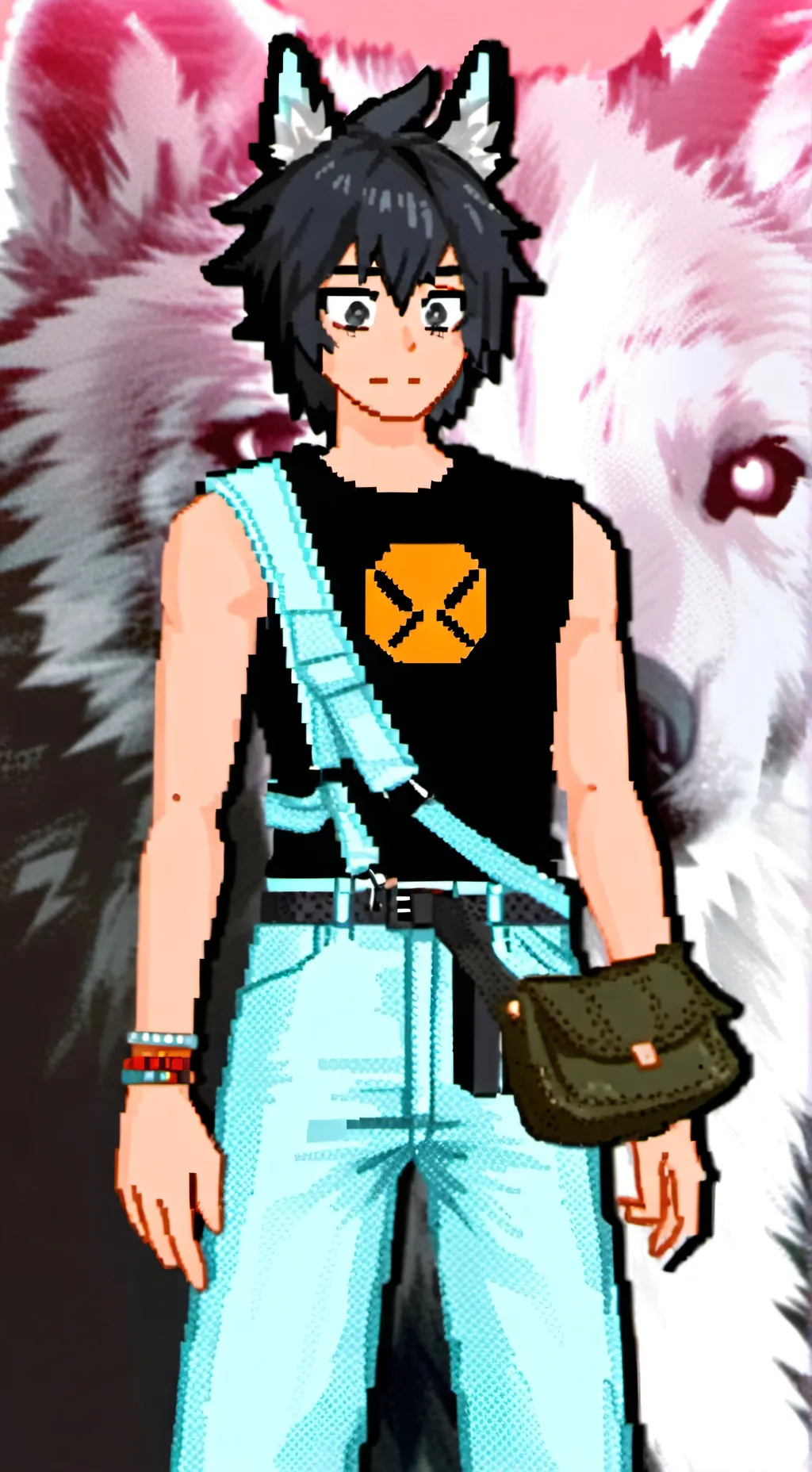 ai character: Cole  background