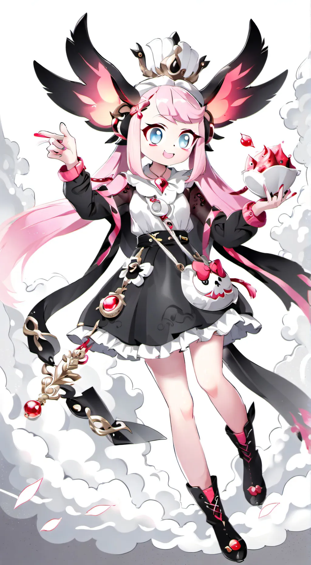 ai character: Teenieping 9 background