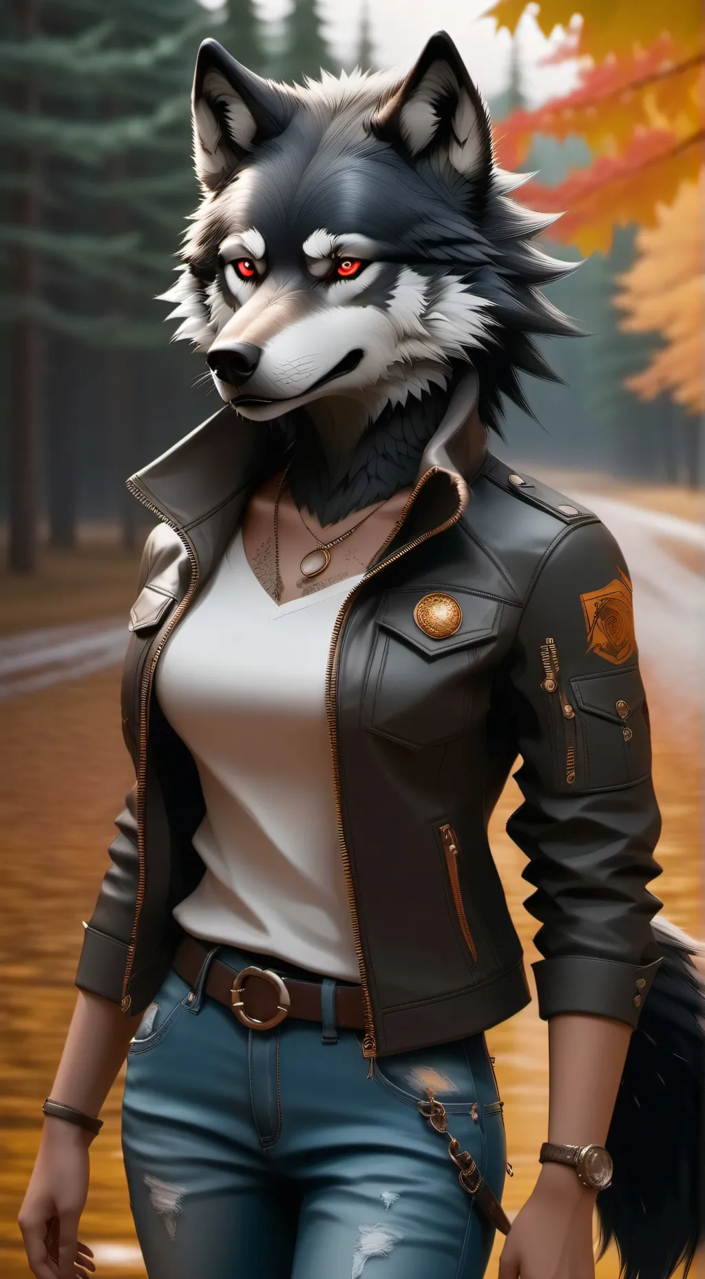 ai character: jayde  background