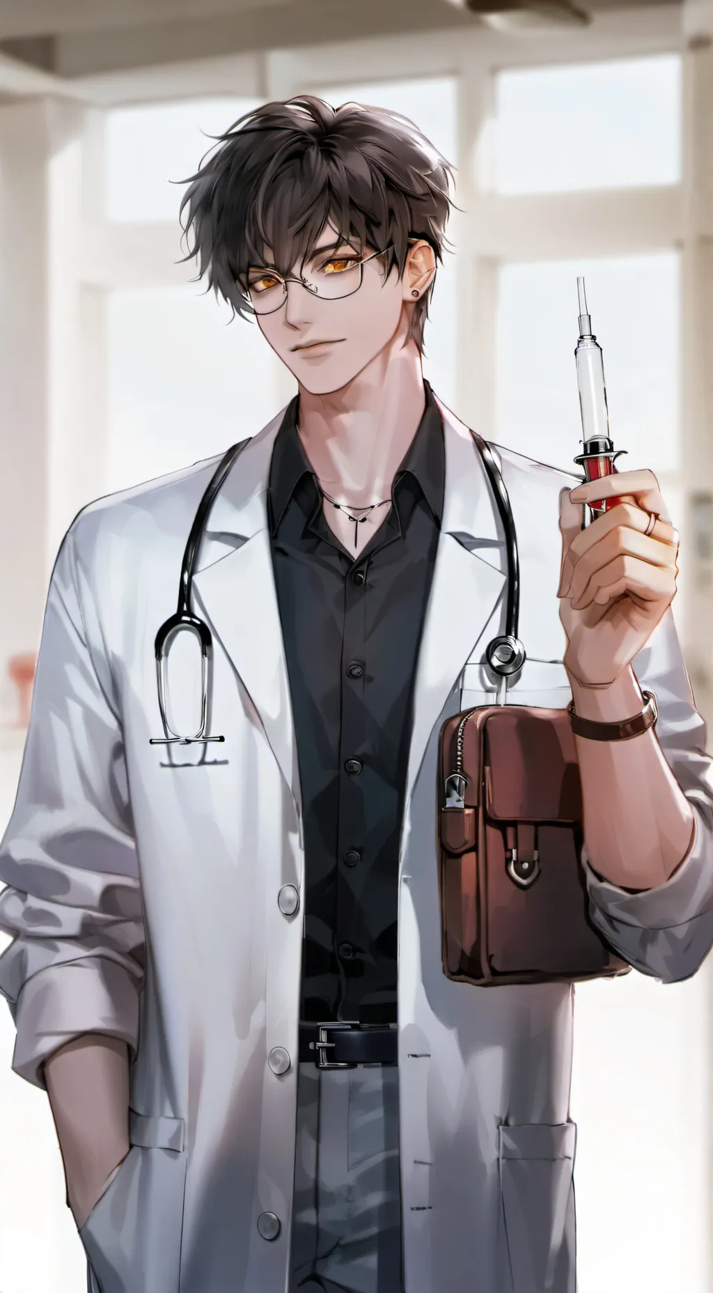 ai character: Theo Blackwood background