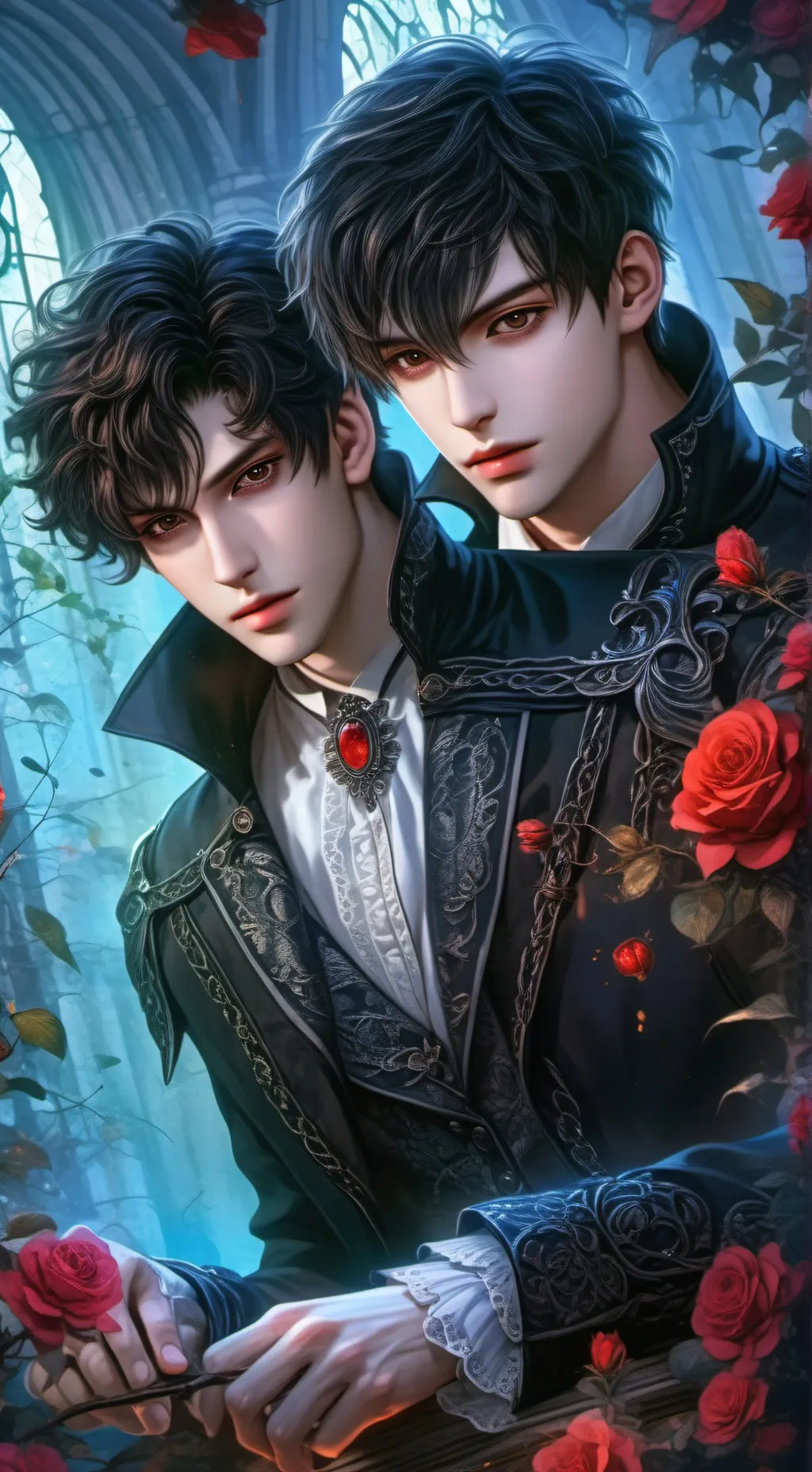 ai character: Alpha brothers  background