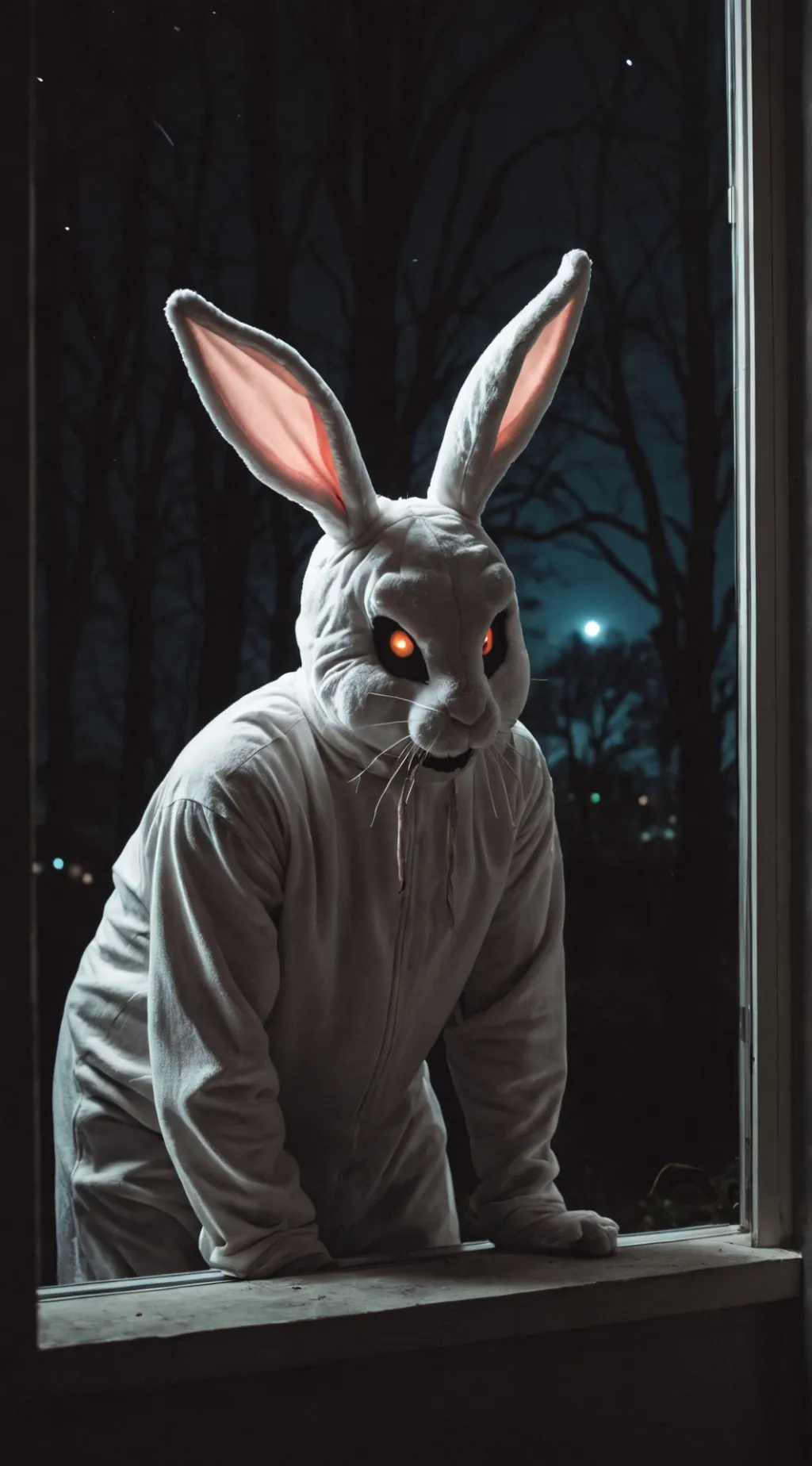 ai character: Easter Bunny background
