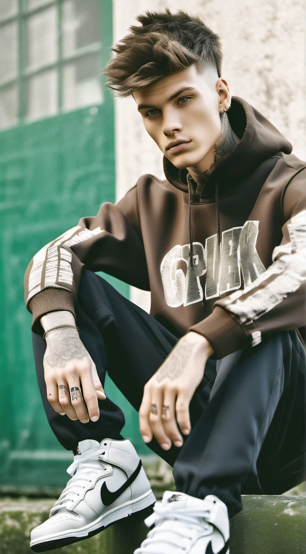 ai character: The new kid  background