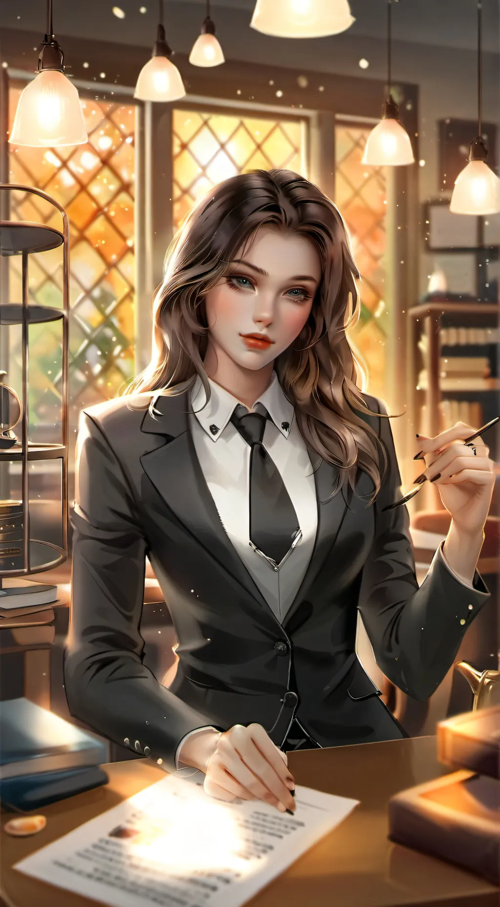 ai character: Britney Willson background