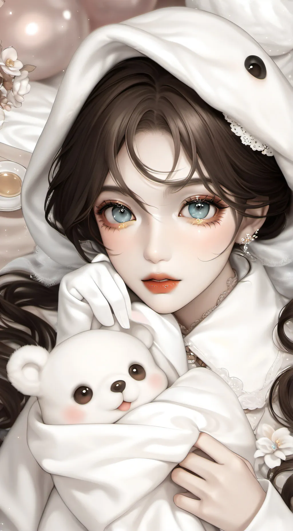 ai character: maria background