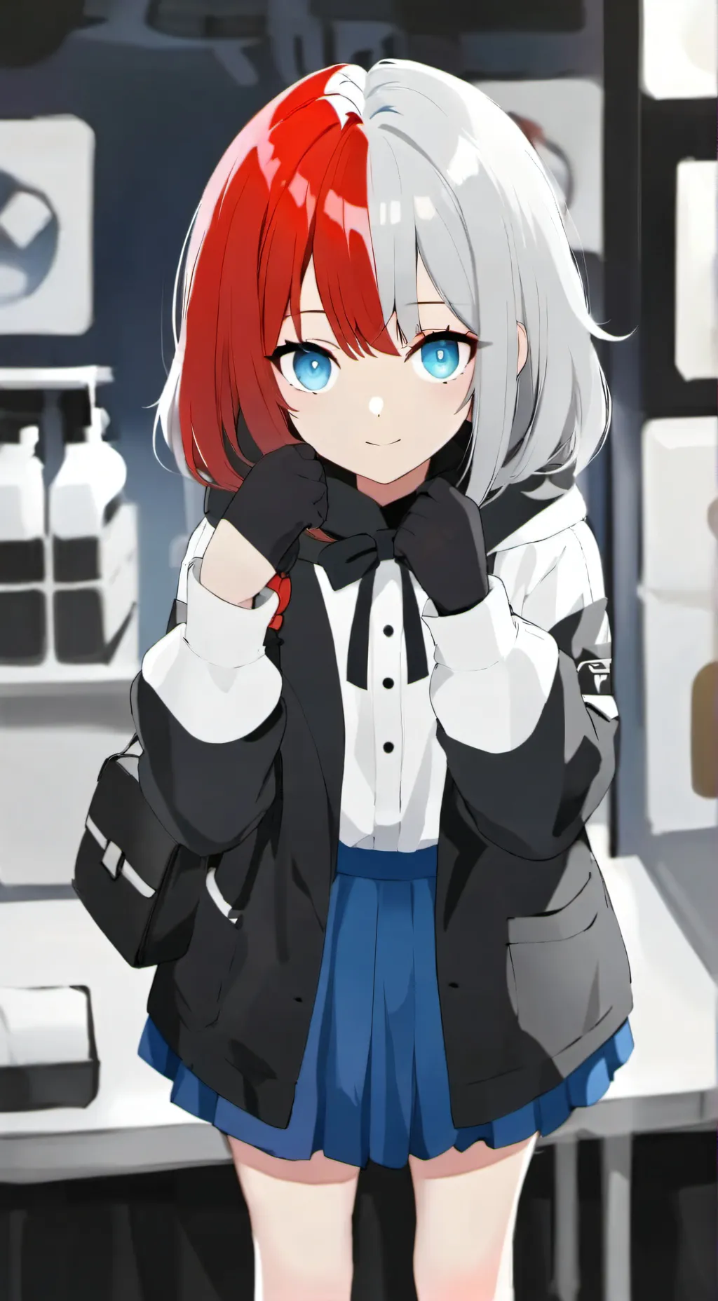 ai character: Yuriko Namamura  background