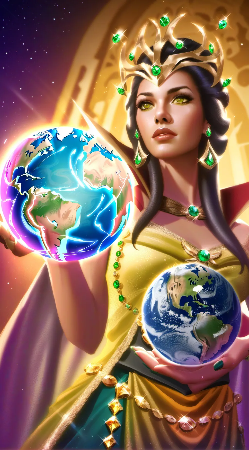 ai character: Solarballs  background