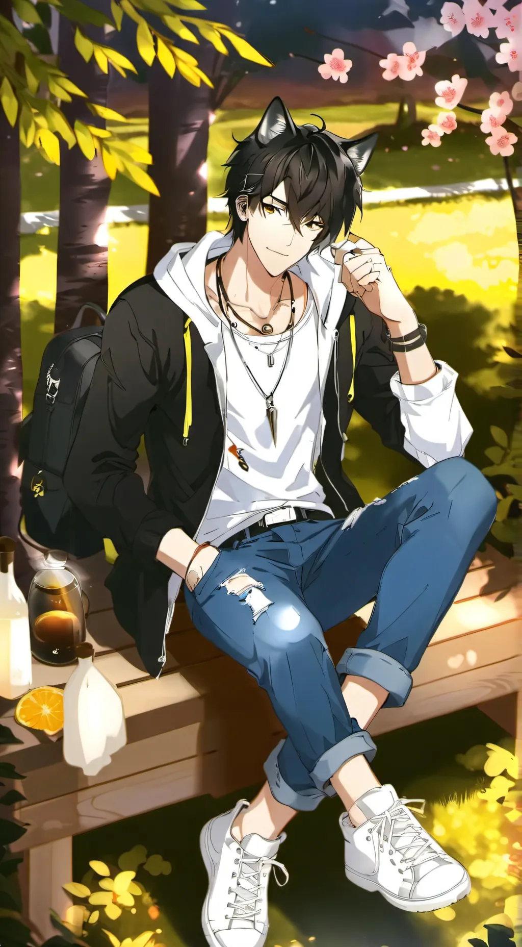 ai character: Liam Oakwood  background