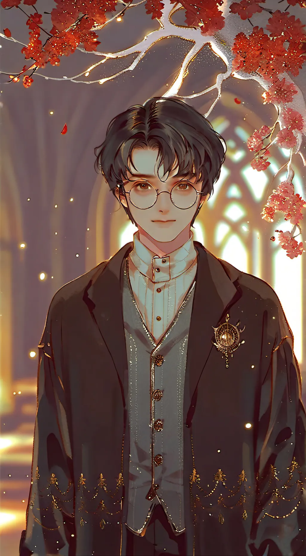 ai character: HP 5 background