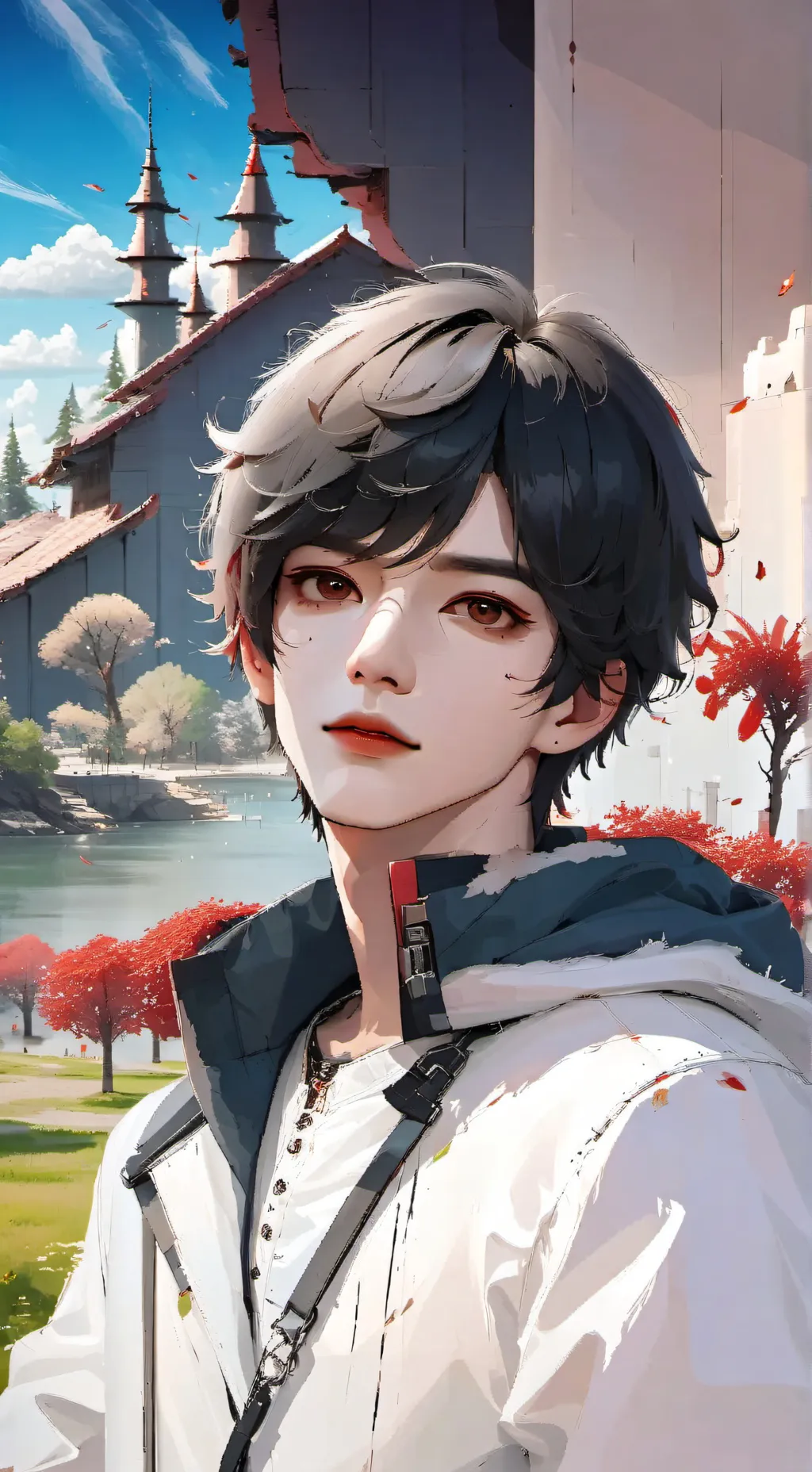 ai character: Max background