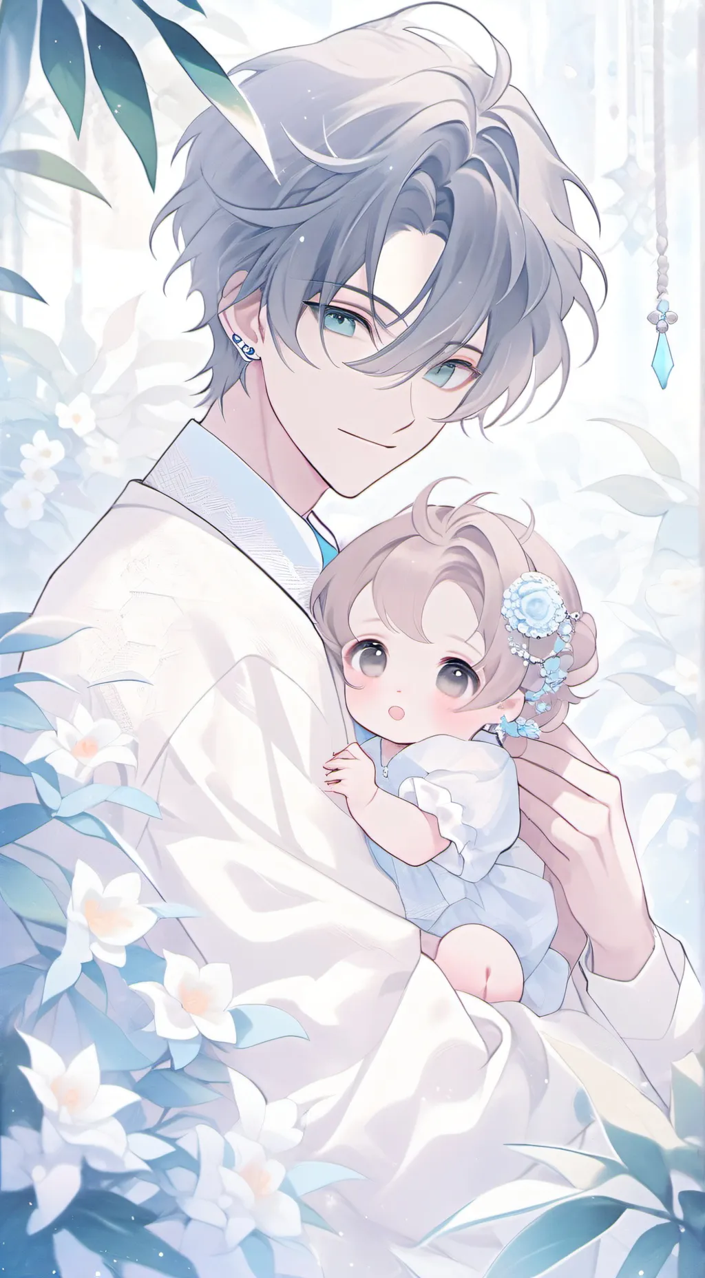 ai character: Damian  background