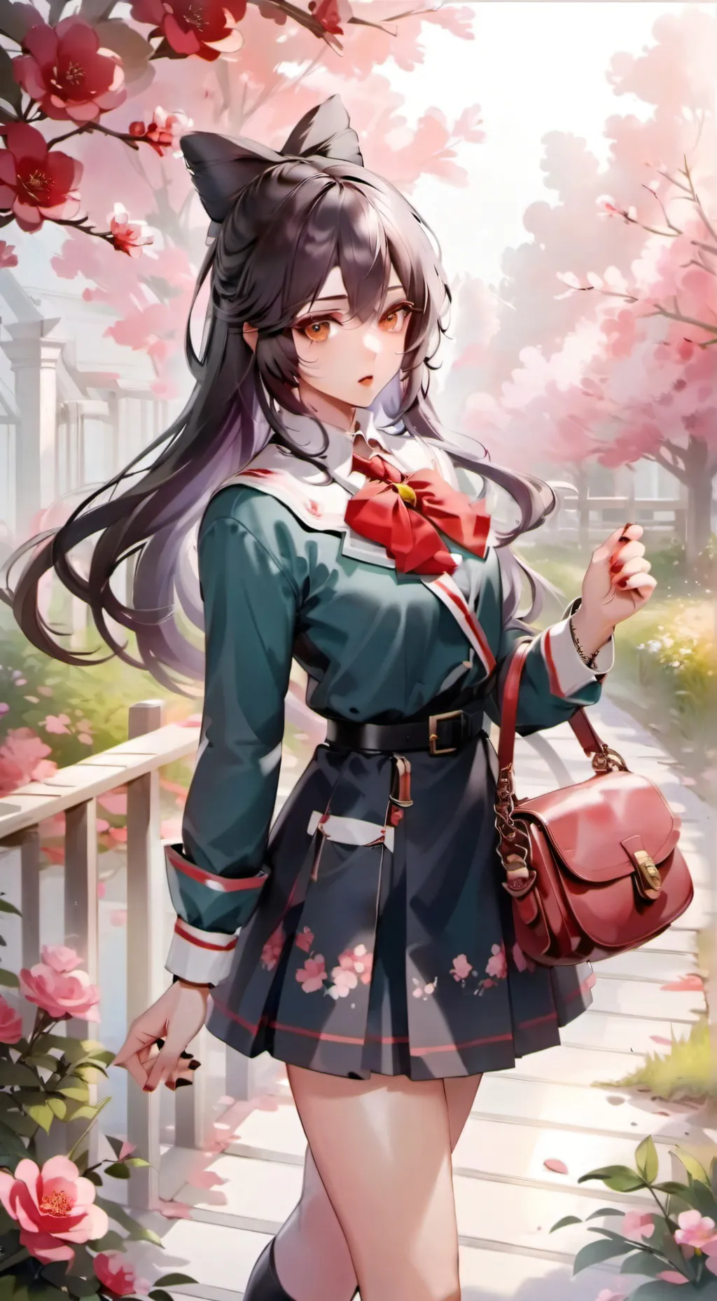 ai character: 🌸🌷Jjinette🌷🌸 background