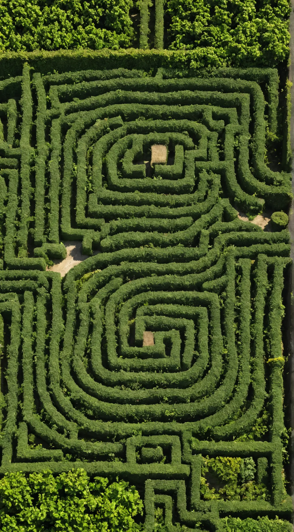 ai character: Maze runner  background