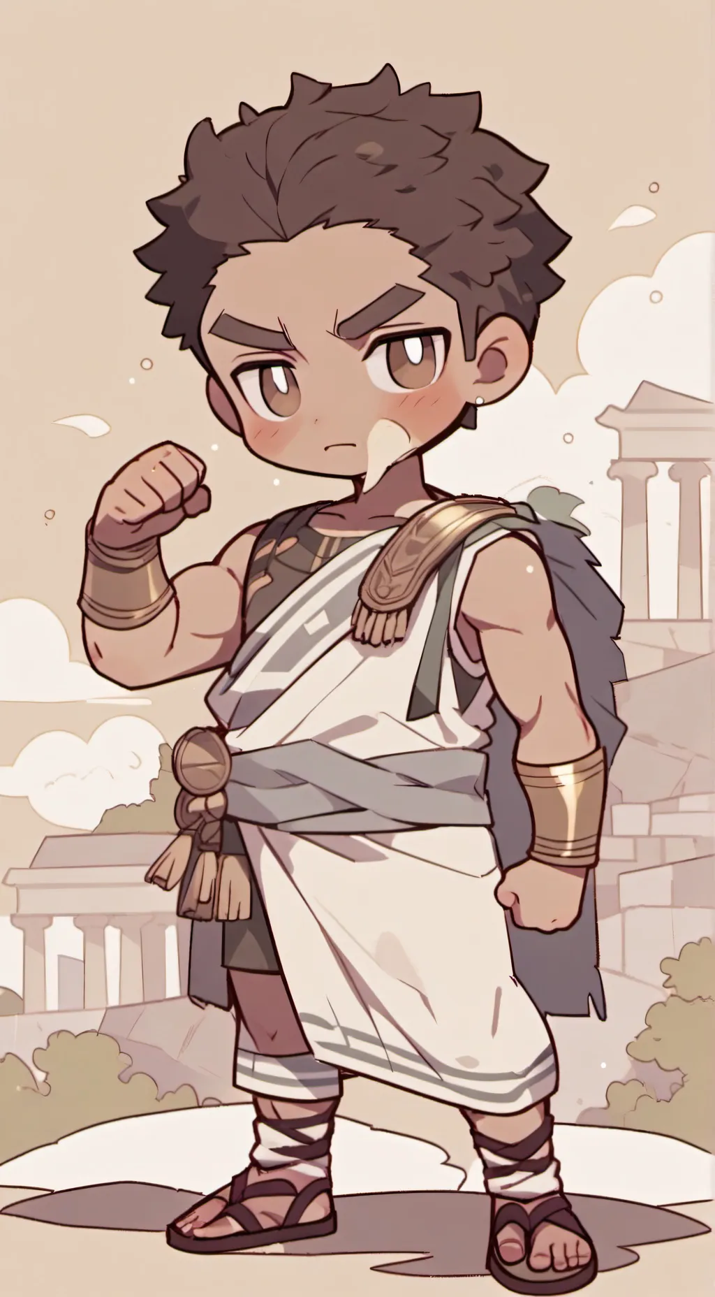 ai character: Antinous 👹 background