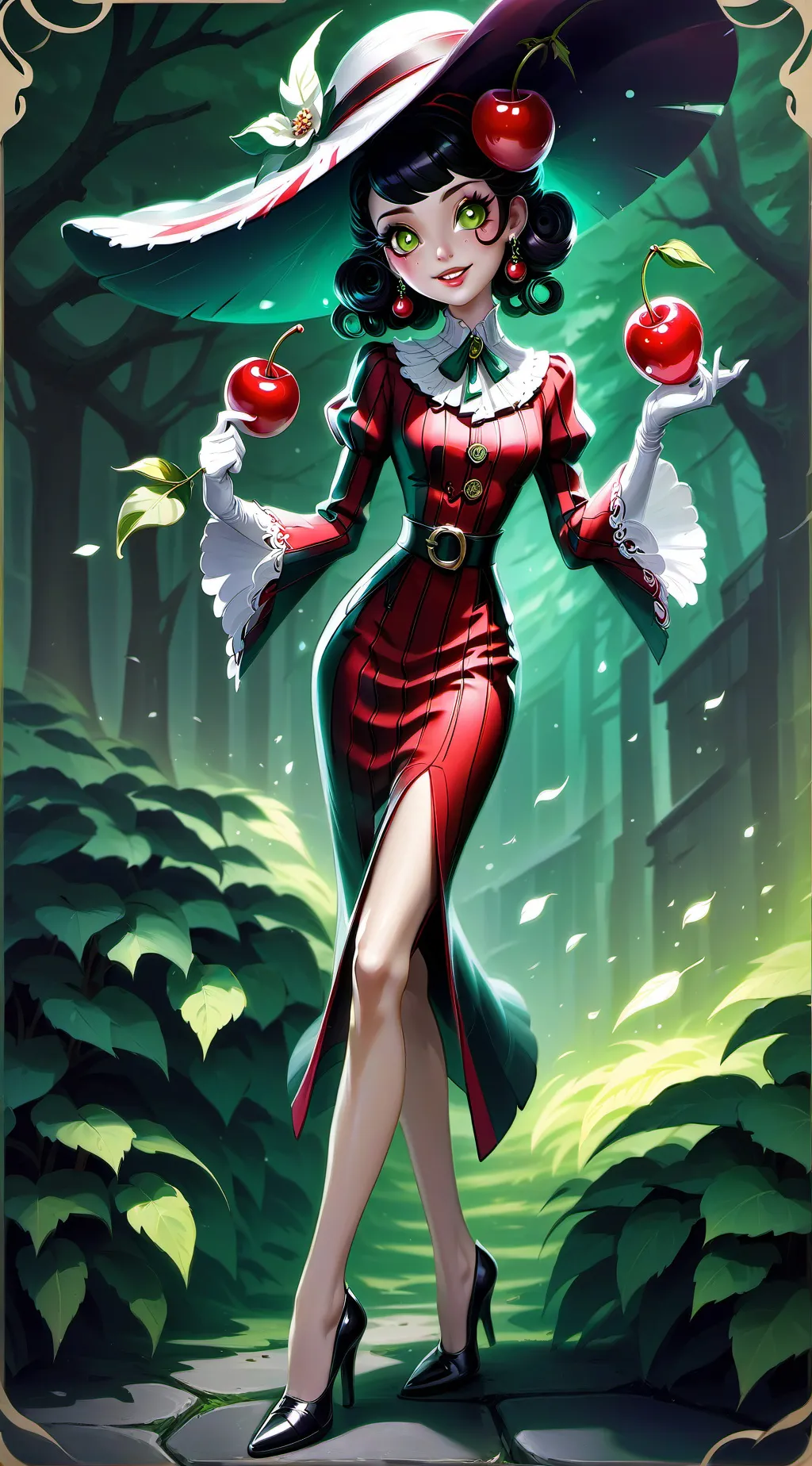ai character: Fondune Shiverz background