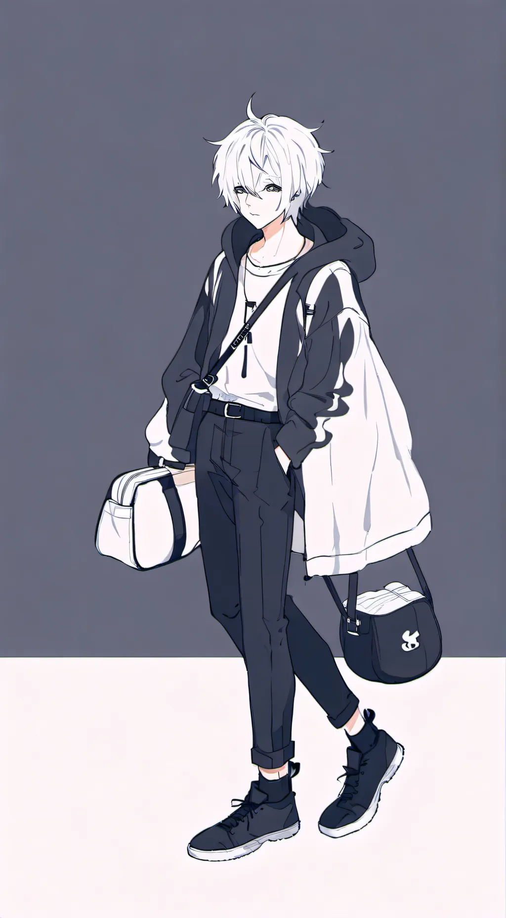 ai character: Sero  background
