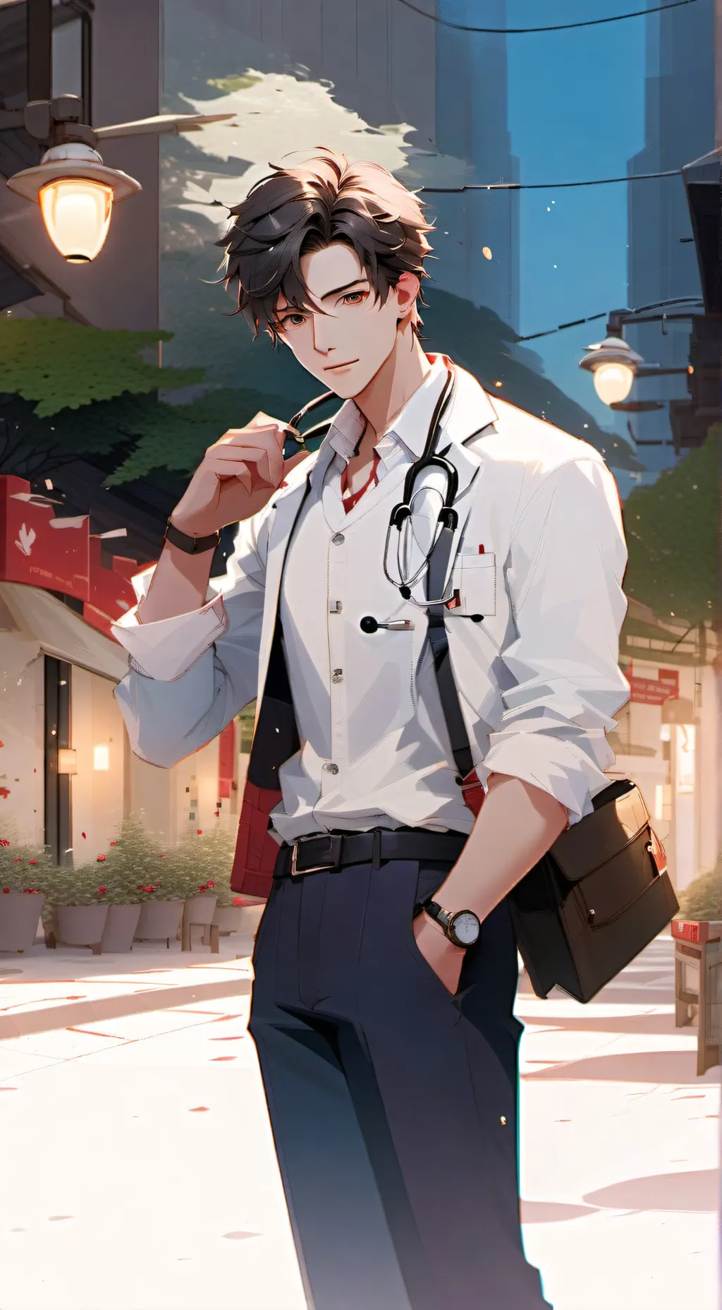 ai character: Doctor Jacobs background