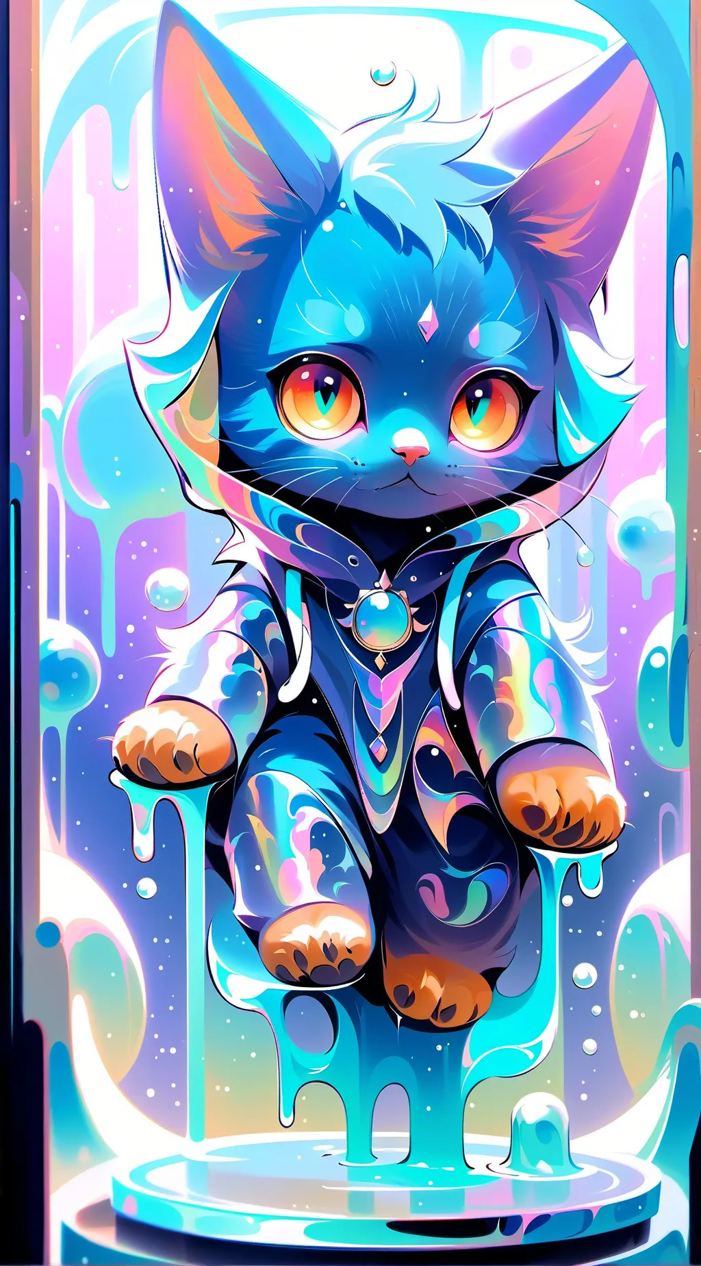 ai character: Hated kitten background