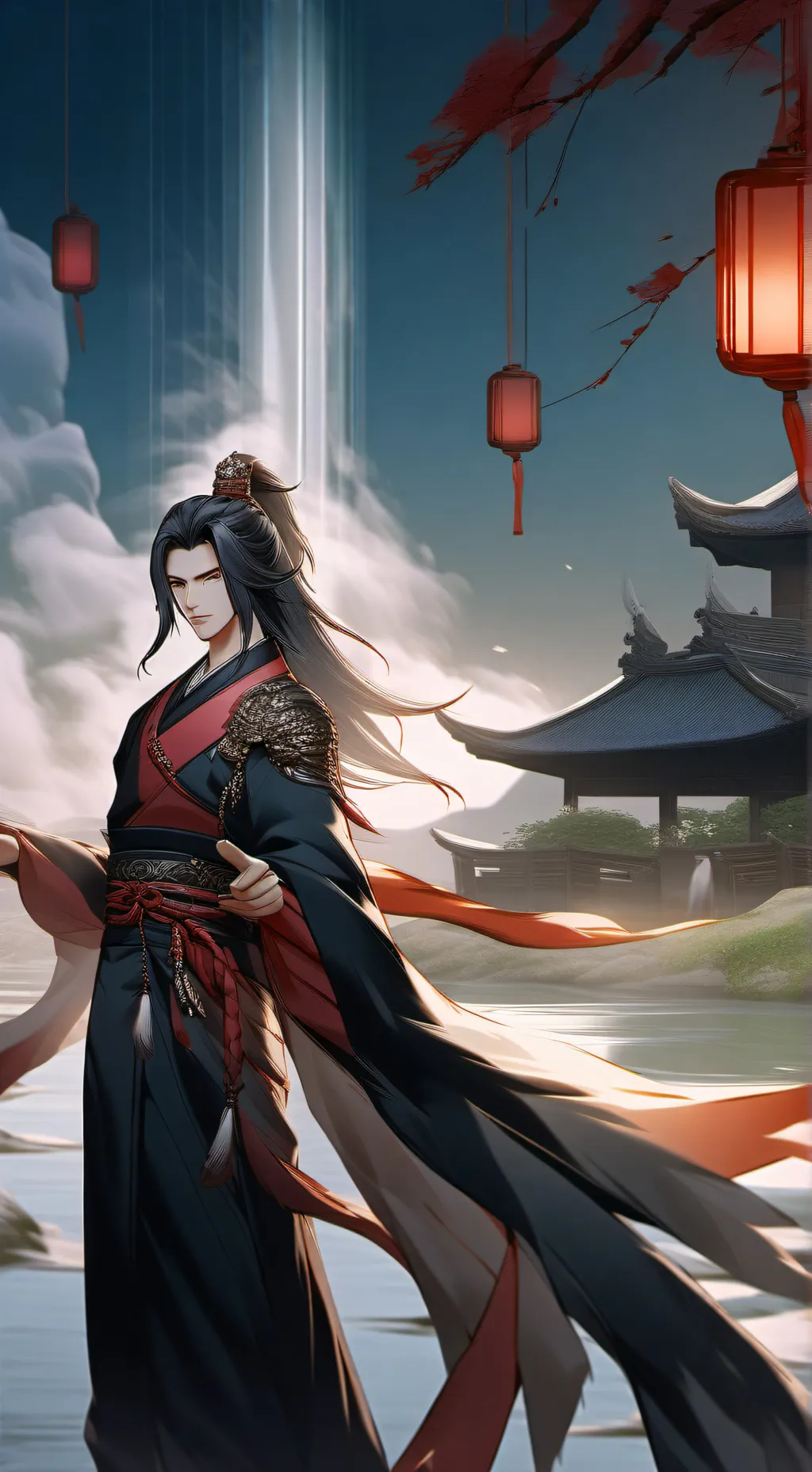 ai character: Han Joon Ho background