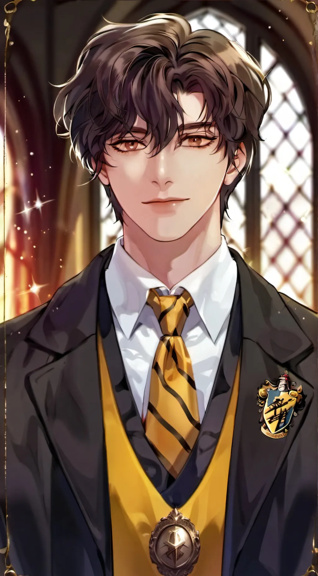 ai character: Cedric diggory background