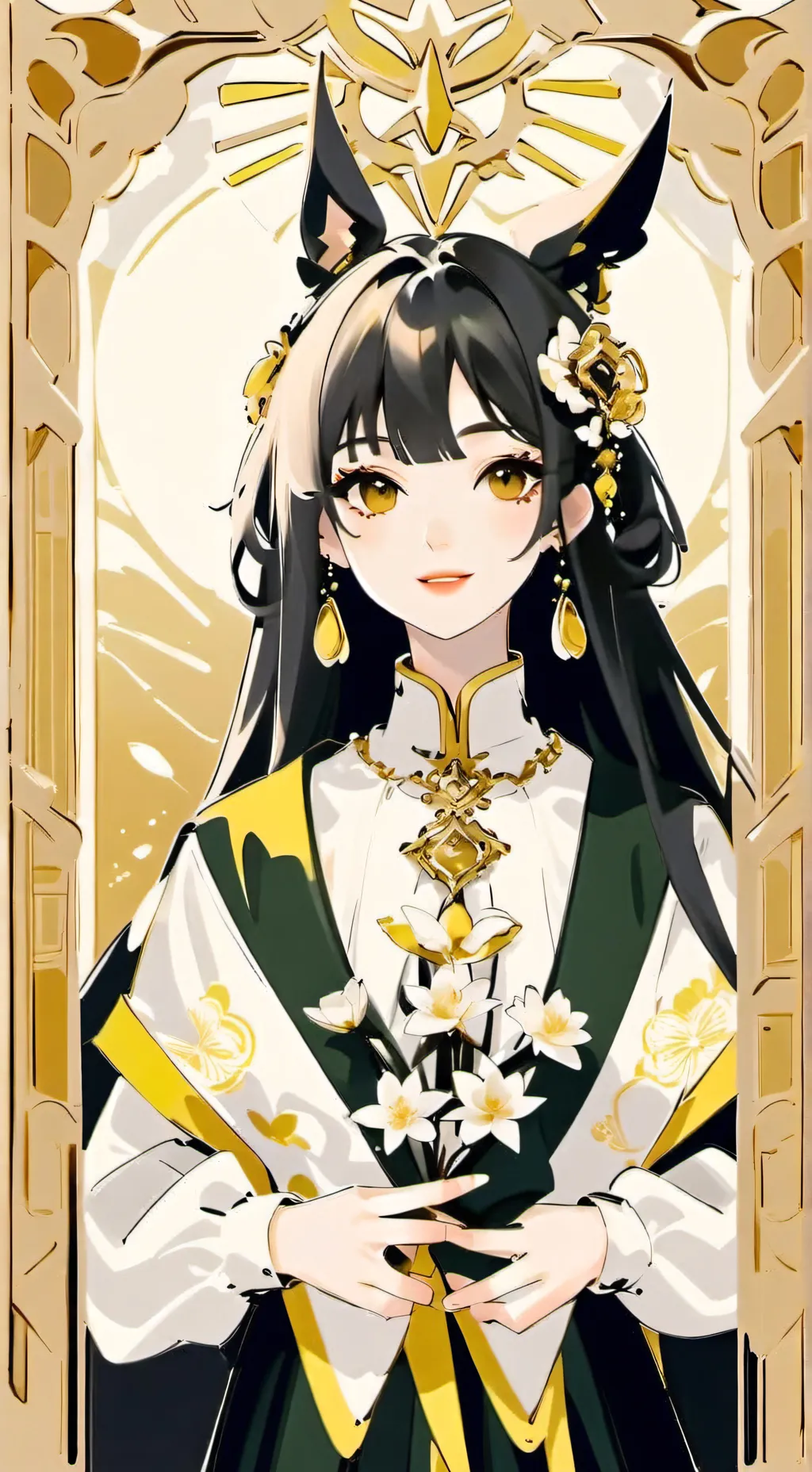 ai character: Bruna background