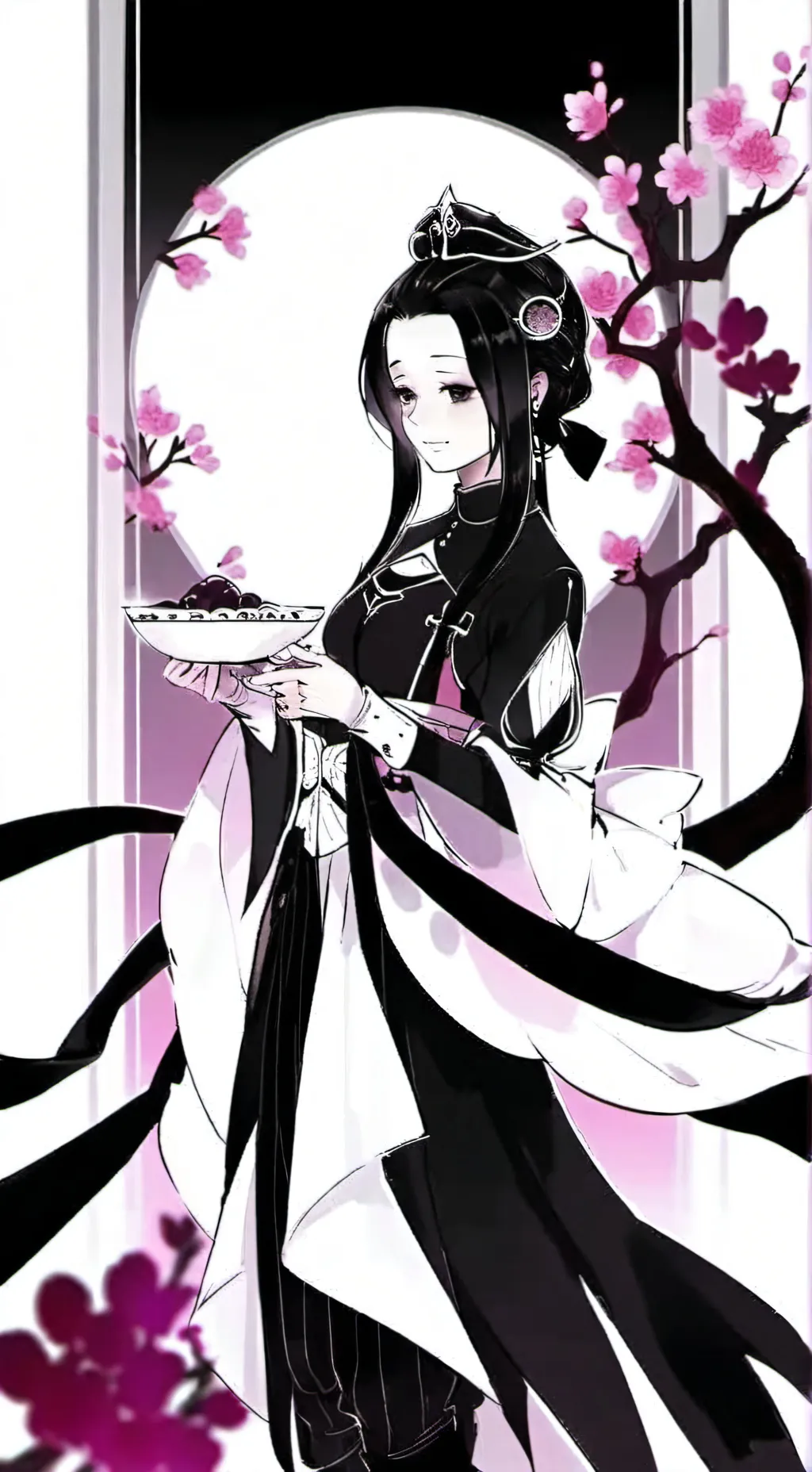 ai character: Dia de los muertos background
