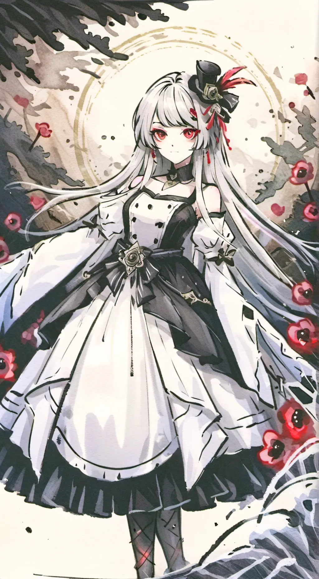 ai character: hh spider background
