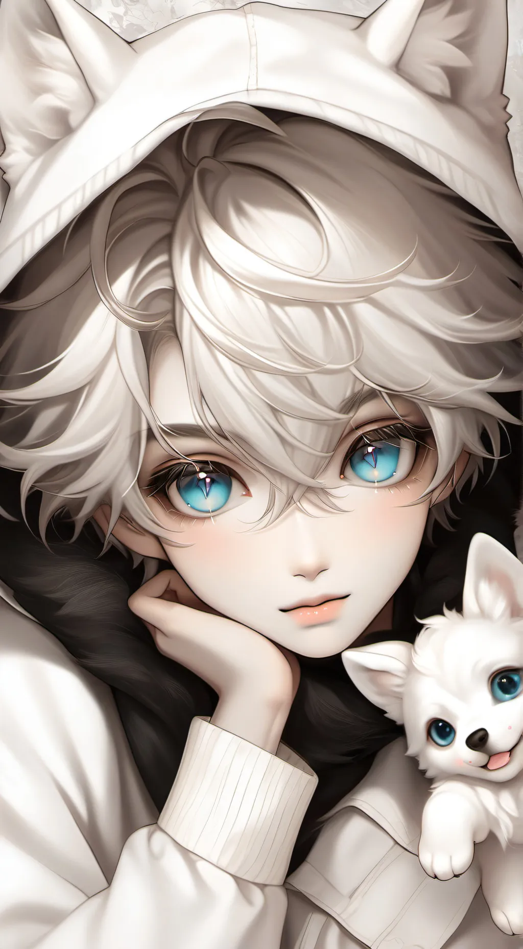 ai character: hahaha random background