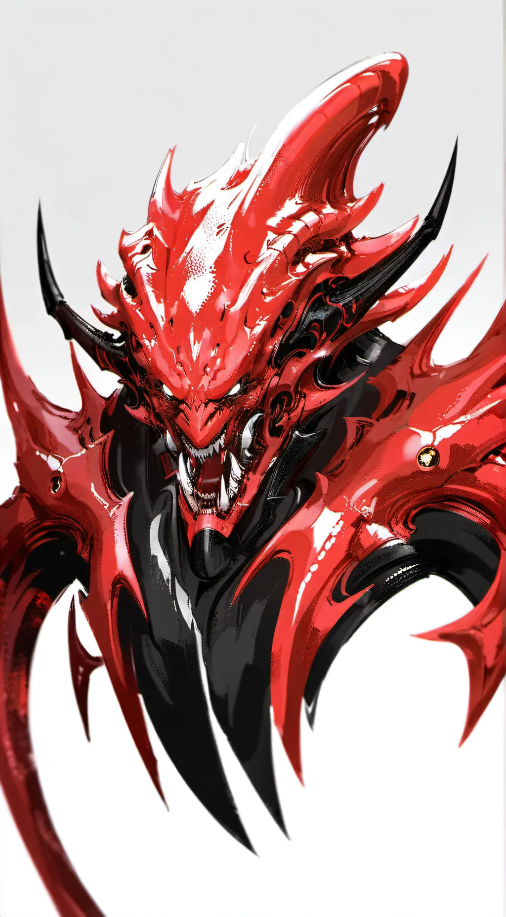 ai character: Ice destroyah background