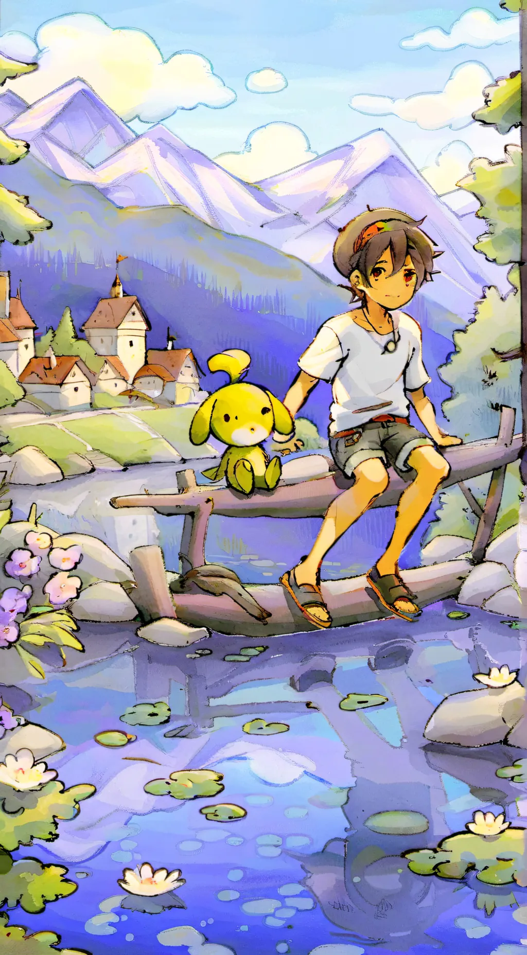 ai character: sprunki hates you background