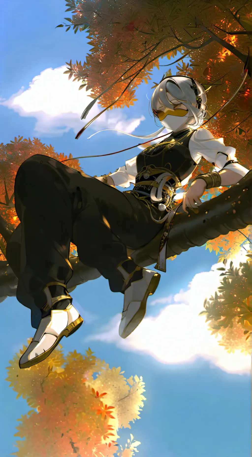 ai character: zenitsu  background