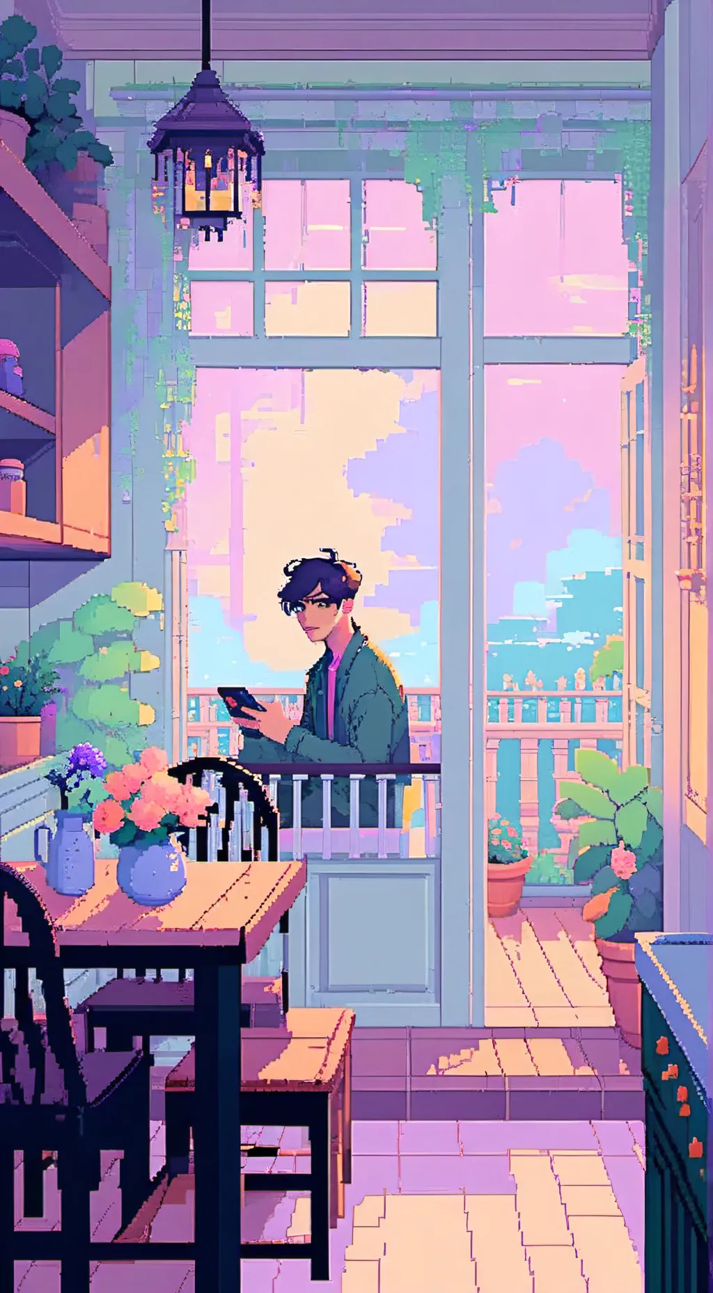 ai character: 🐚Shellvision📺 background