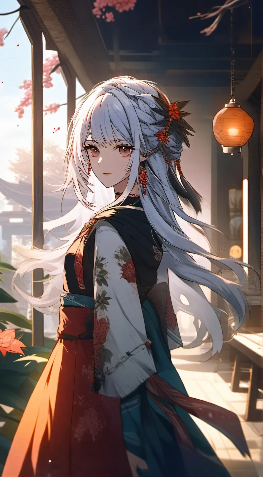ai character: Giyuu going to war background