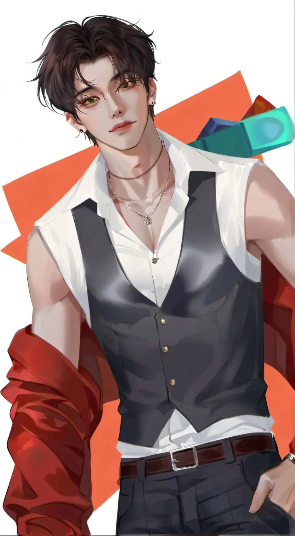 ai character: Hyunjin background