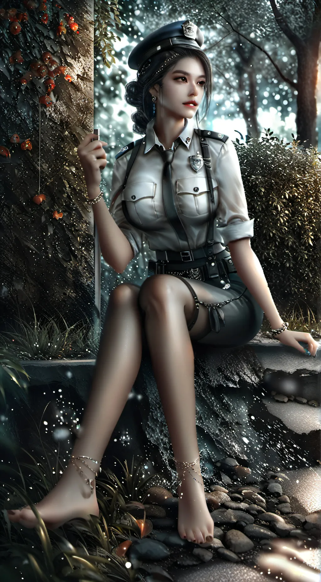 ai character: anny background