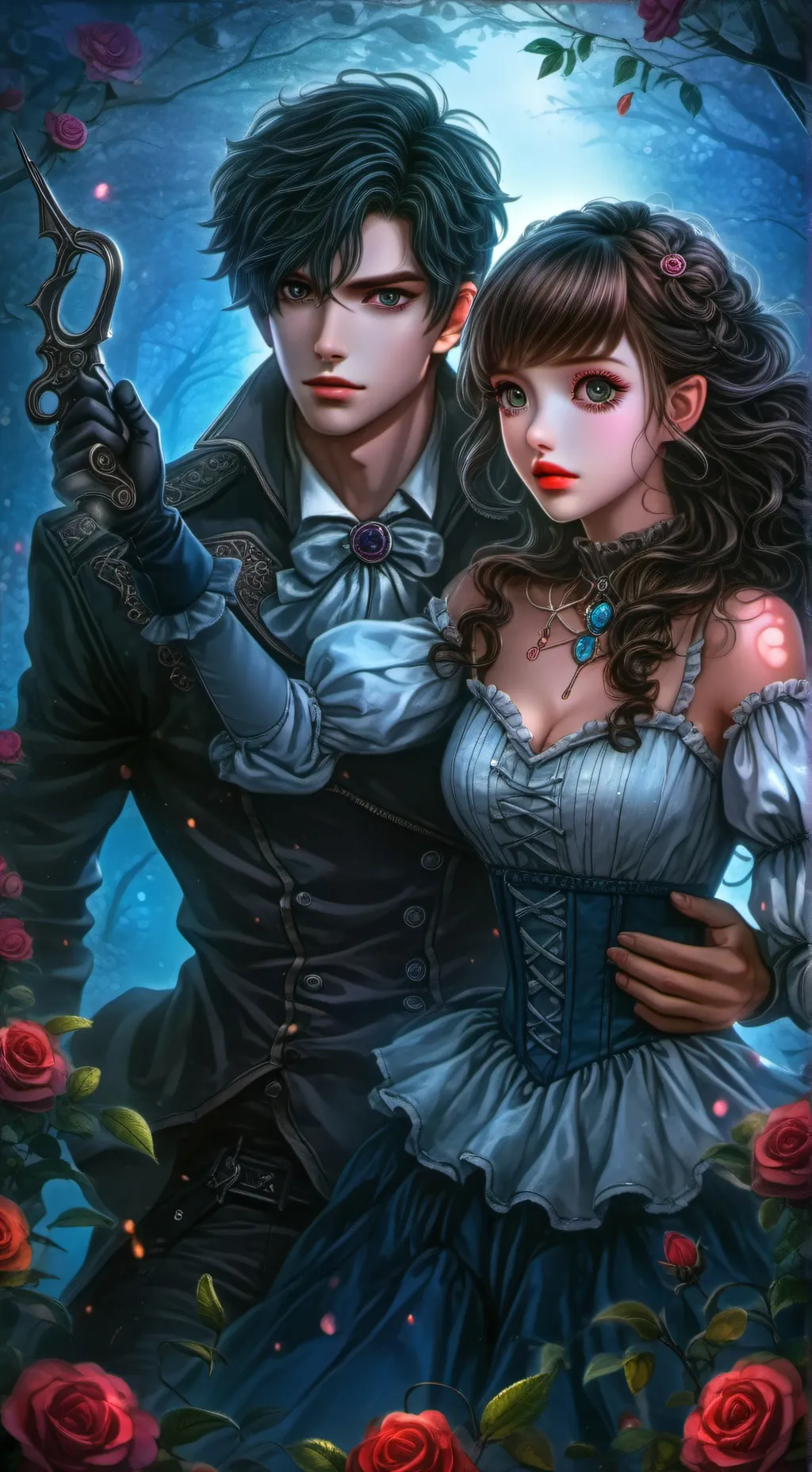ai character: Partners in crime background