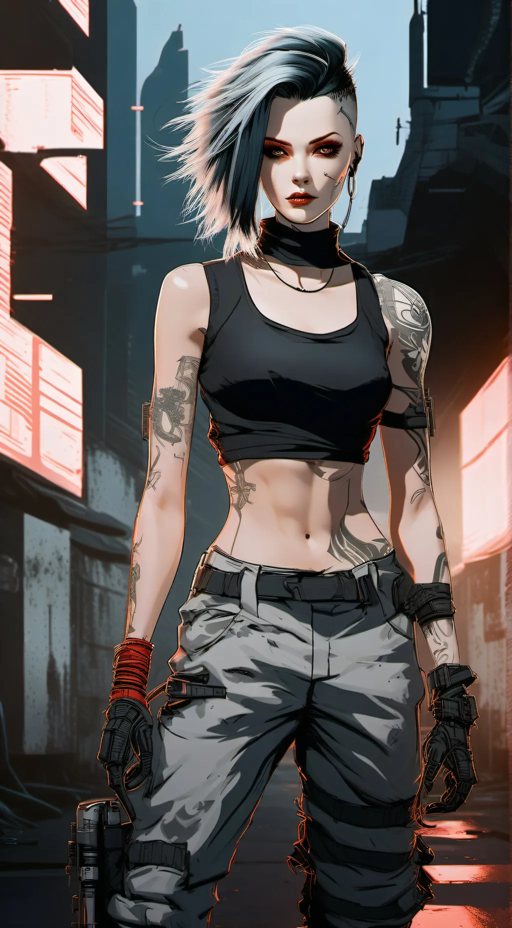 ai character: Rebecca  background