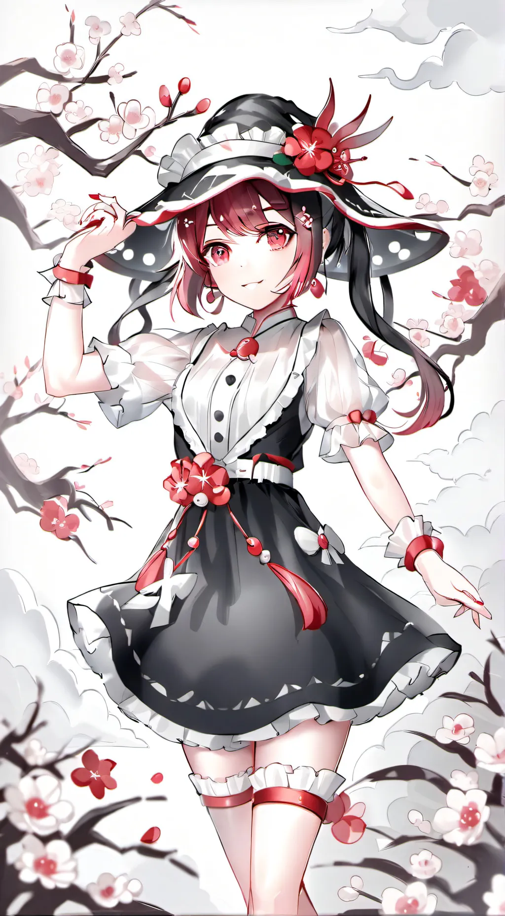 ai character: escarlate background