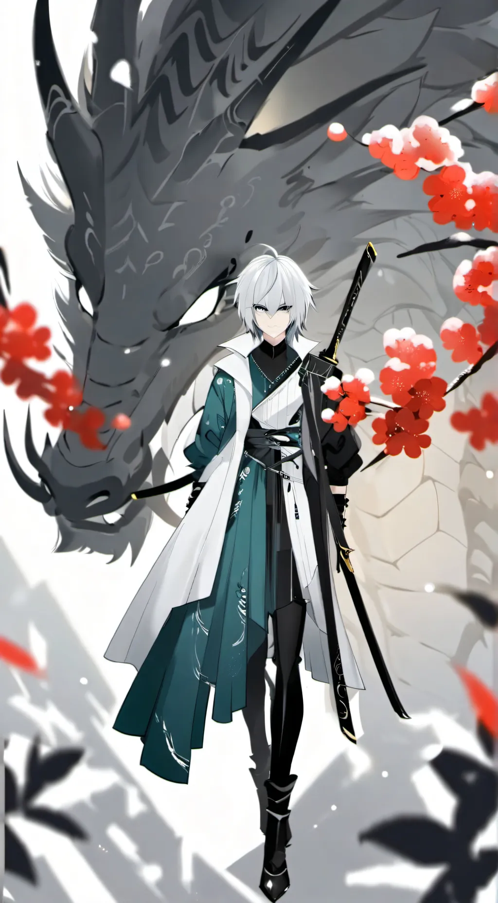 ai character: Dragon school background