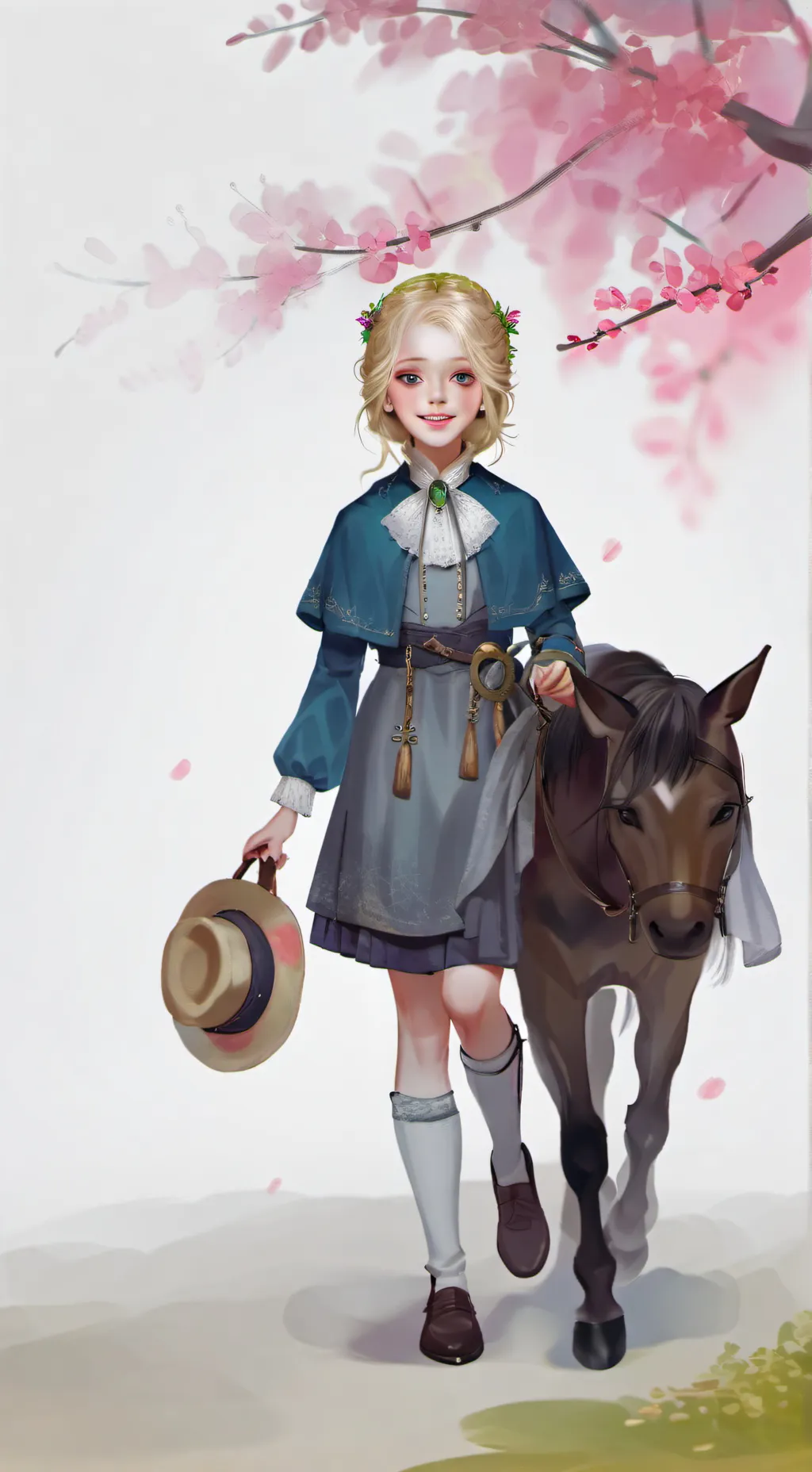 ai character: Lily background