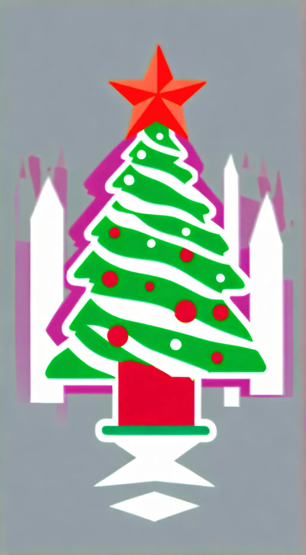 ai character: HH Christmas background