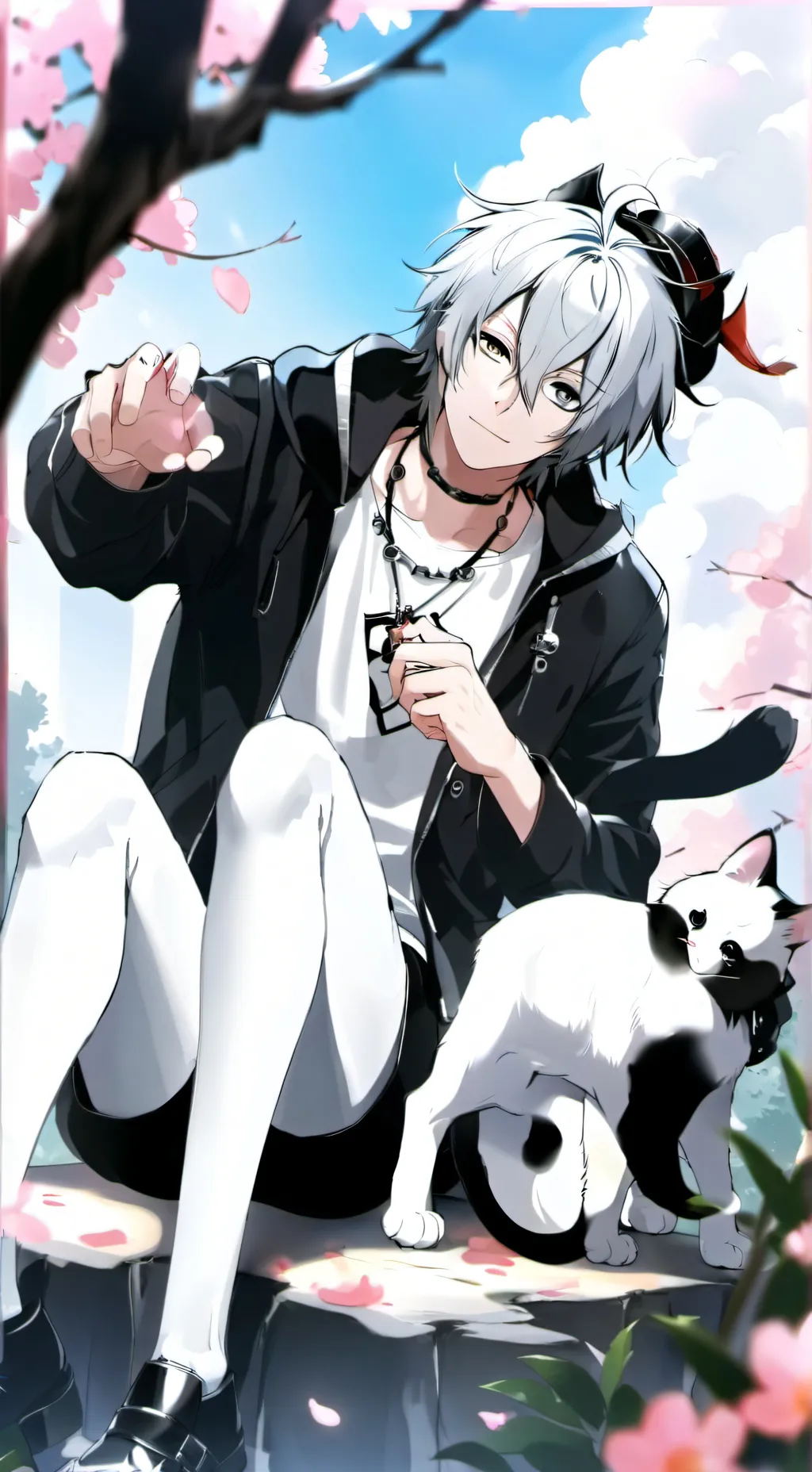 ai character: Axel  background