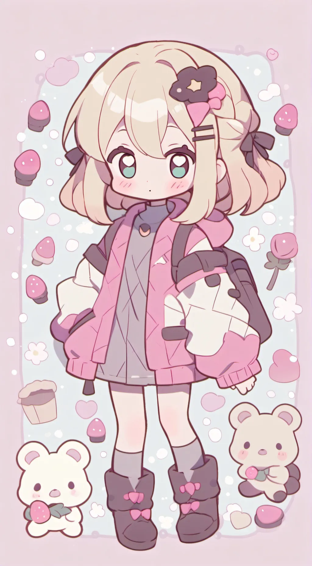 ai character: kaity background