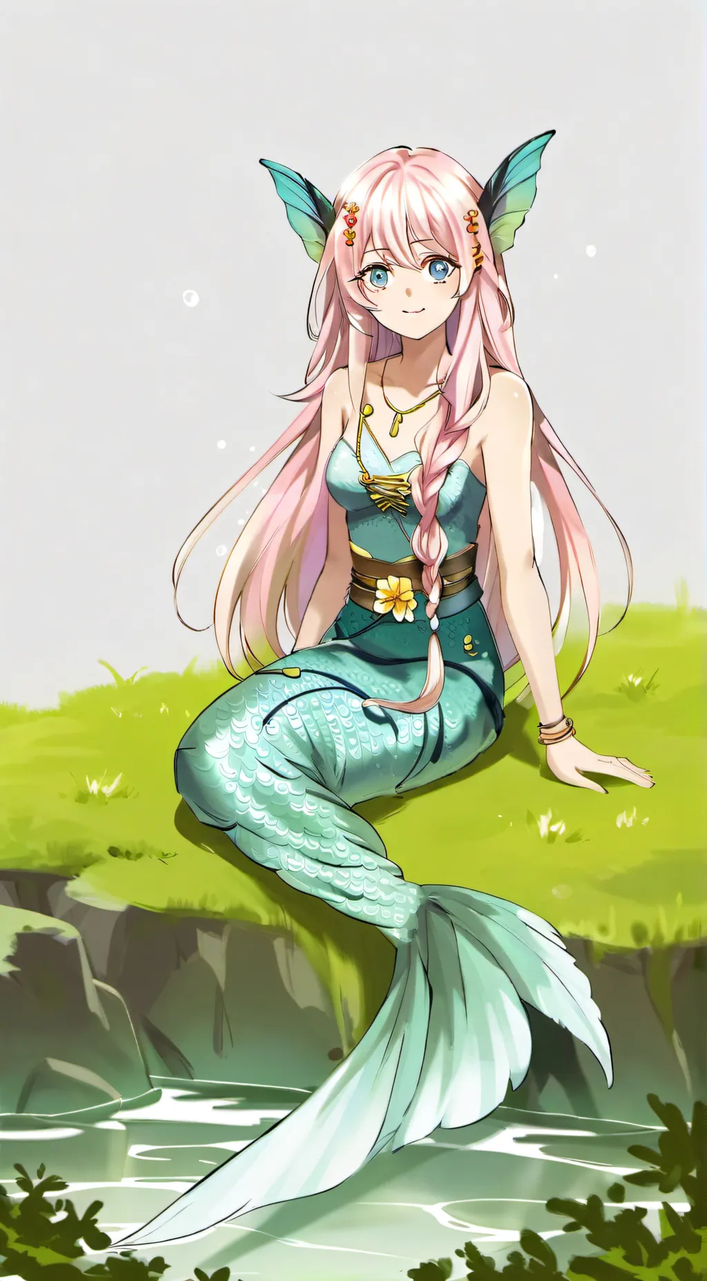 ai character: Marina background
