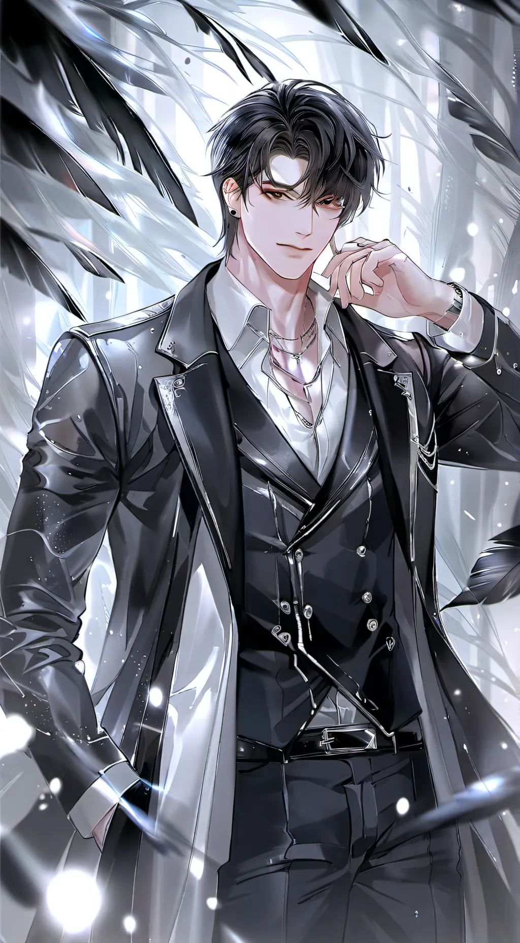 ai character: Isaac  background