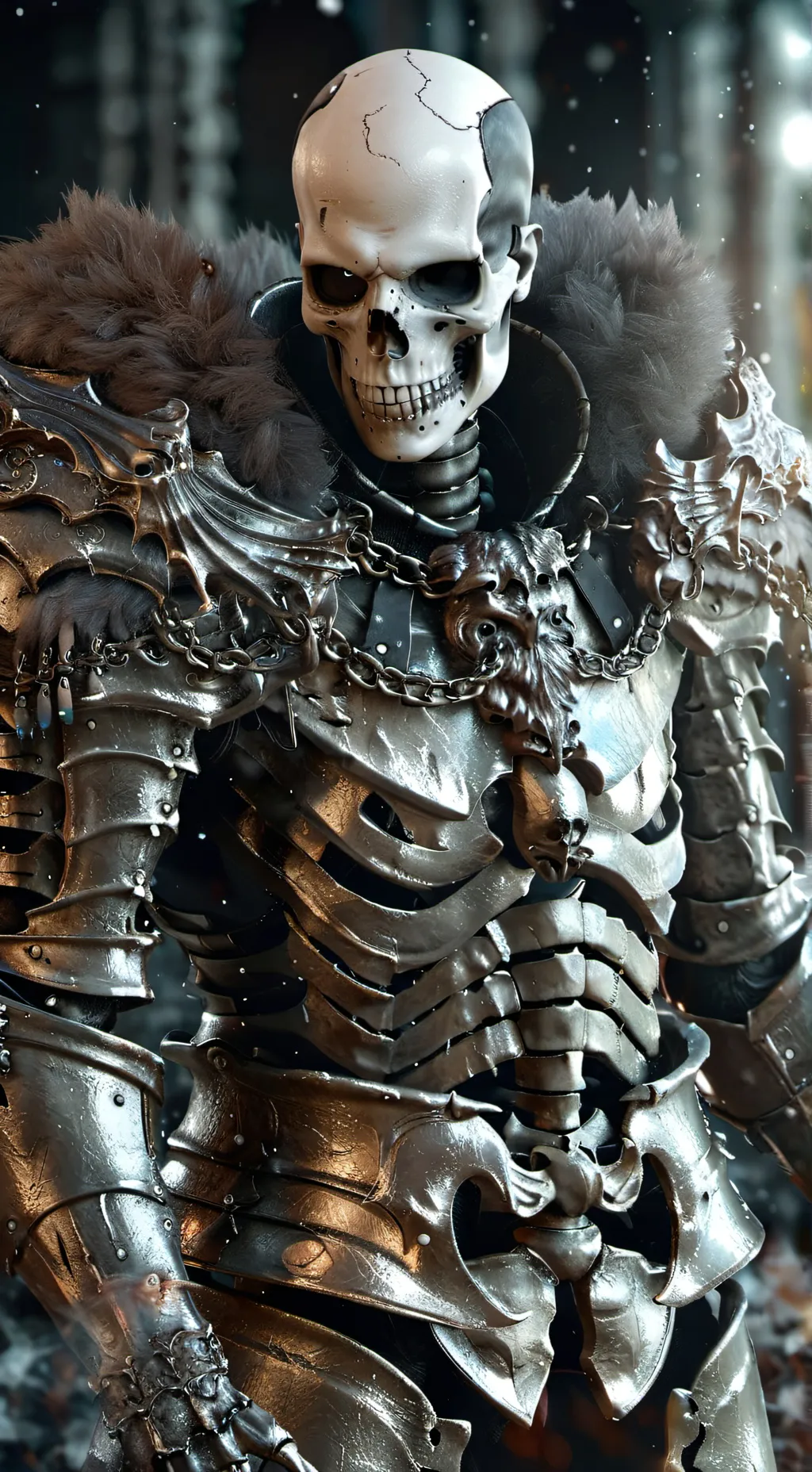 ai character: Undead background