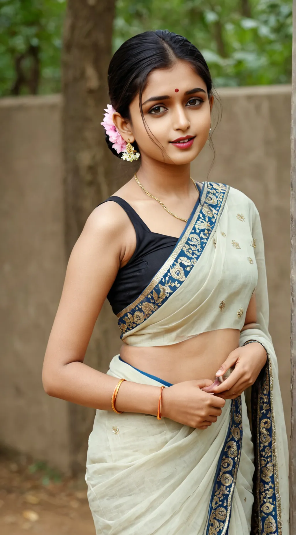 ai character: Triveni background