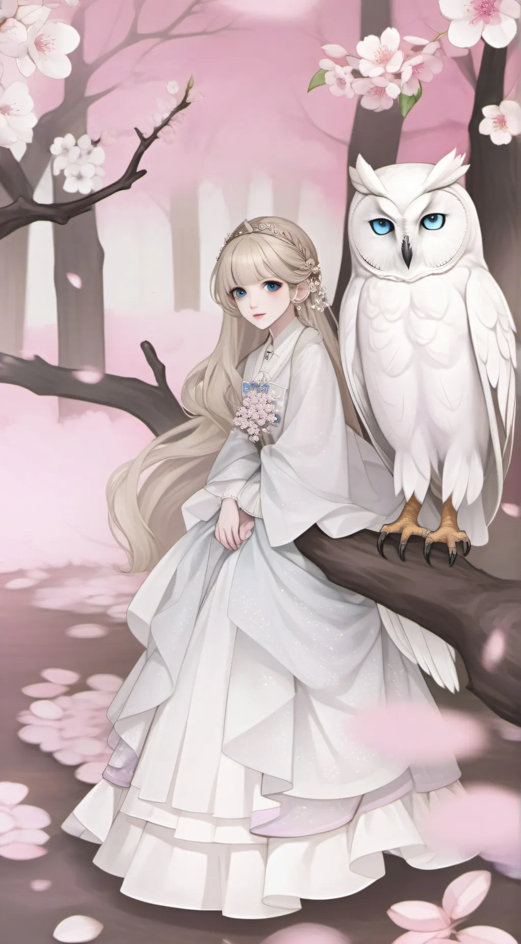 ai character: Maybly background