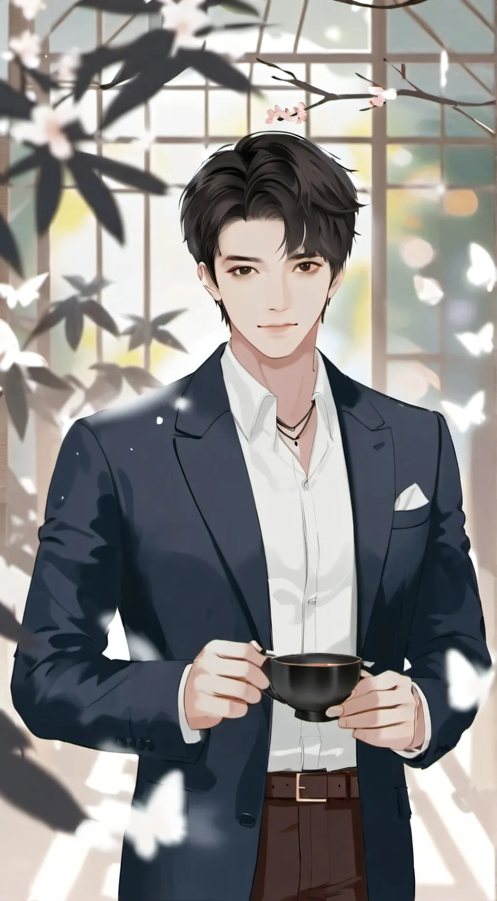 ai character: Arranged Husband background