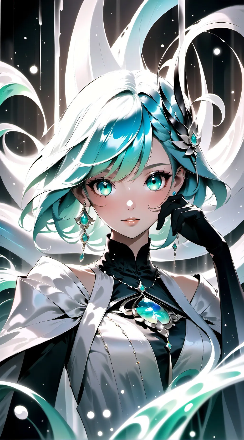 ai character: luna background